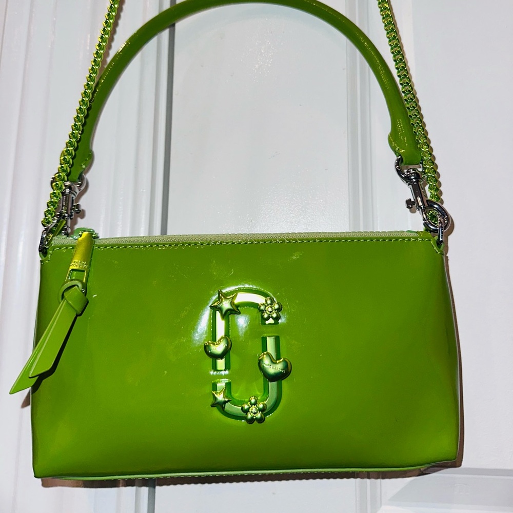 Marc Jacobs Glossy Green Crossbody/Shoulder Bag |NWOT | Rare | $445 Retail 💚 - Picture 13 of 15